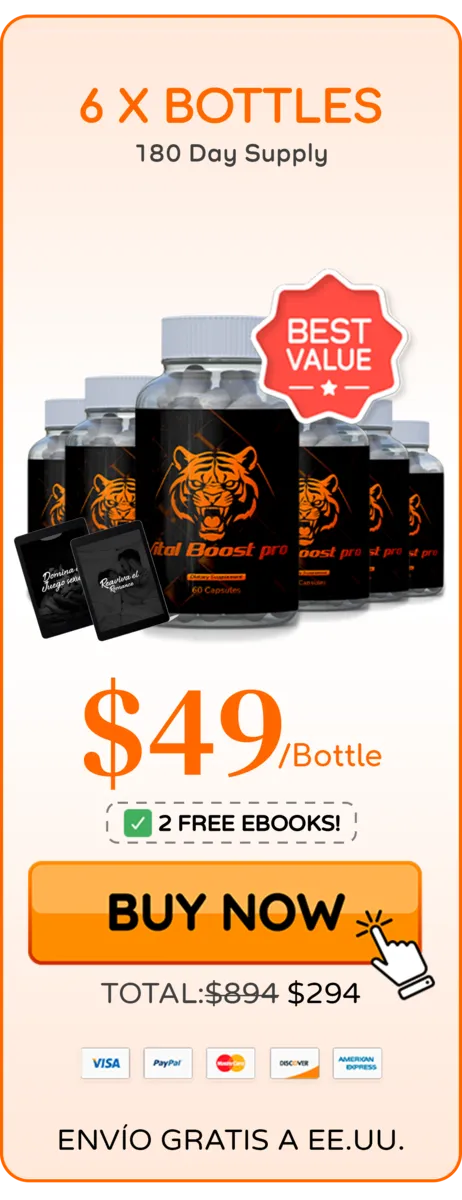 Buy Vital Boost Pro 6 Bottle